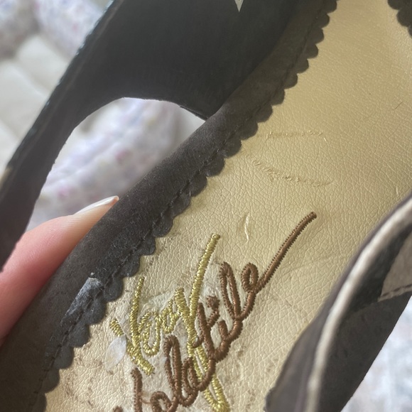 Volatile Animal Print Wedge Heels - Picture 6 of 8